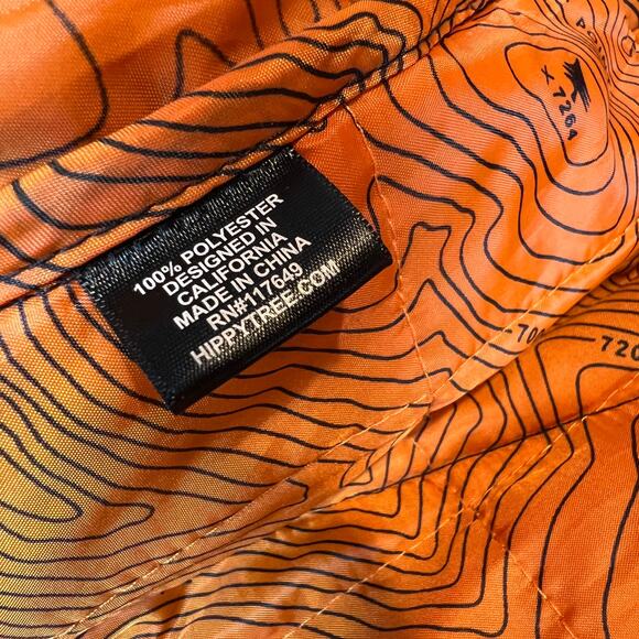 Hippy Tree Jacket Mens Large Black Full Zip Quilted Hunter Series Stow Away Hood - Picture 7 of 13